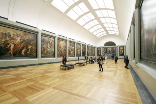 exibição galeria de arte