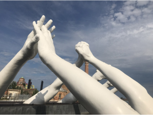 Escultura de Arte Bienal de Veneza