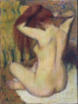 Pintura de mulher nua de Edgar Degas